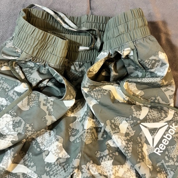 Reebok Green and White Athletic Shorts

#1065 - Picture 9 of 10